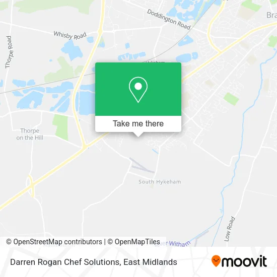 Darren Rogan Chef Solutions map