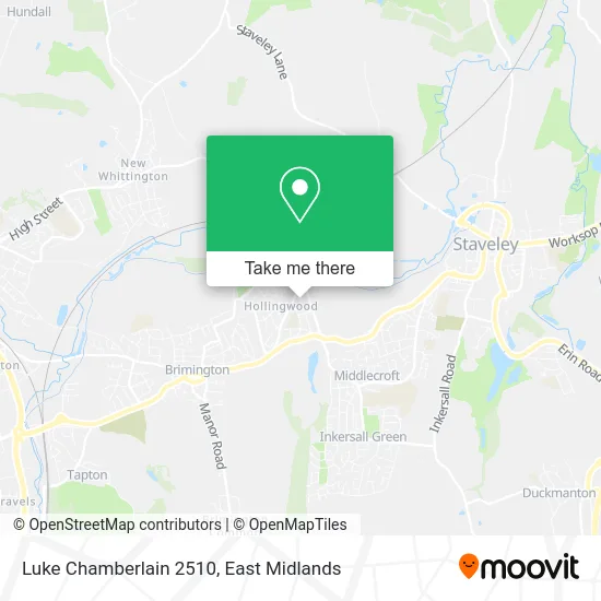 Luke Chamberlain 2510 map