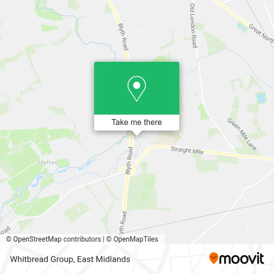 Whitbread Group map