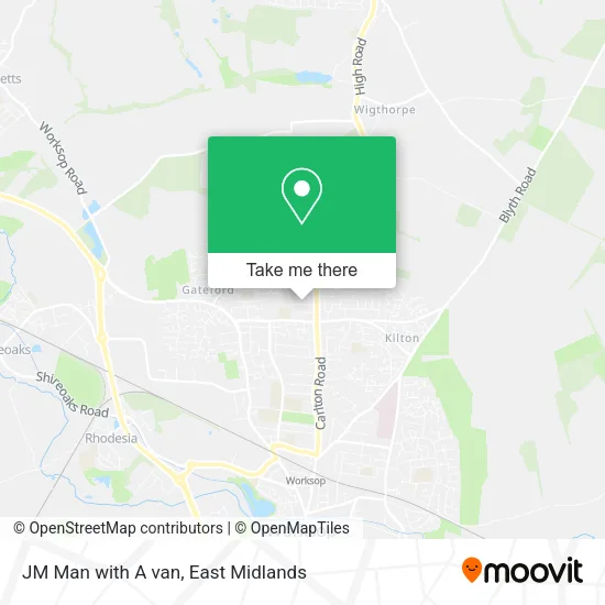 JM Man with A van map