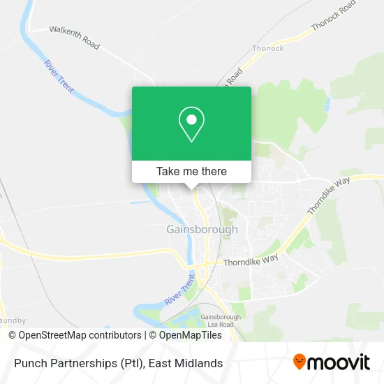 Punch Partnerships (Ptl) map