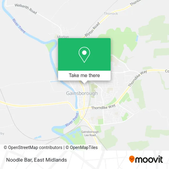 Noodle Bar map
