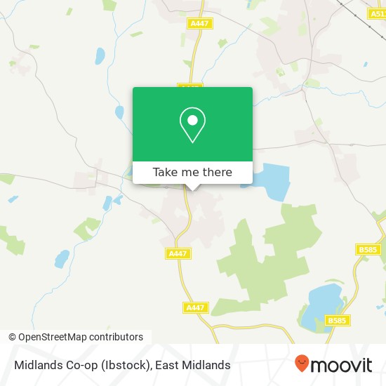 Midlands Co-op (Ibstock) map
