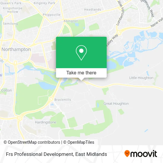 Frs Professional Development map