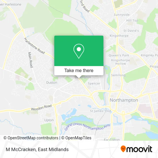 M McCracken map