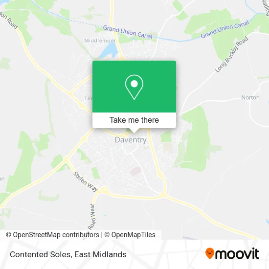 Contented Soles map