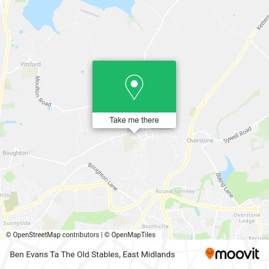 Ben Evans Ta The Old Stables map