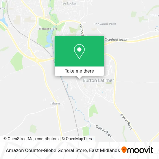 Amazon Counter-Glebe General Store map
