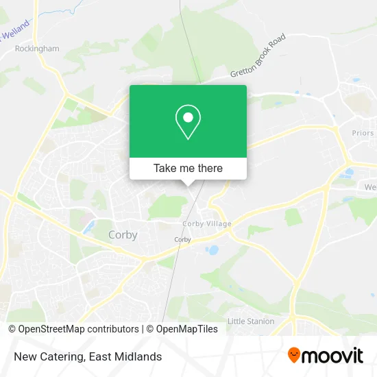 New Catering map