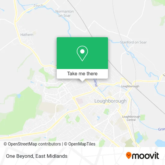 One Beyond map