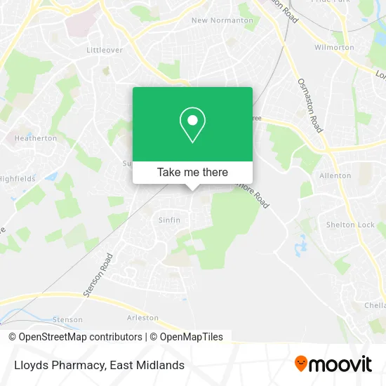 Lloyds Pharmacy map