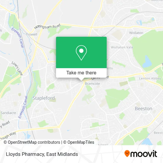 Lloyds Pharmacy map