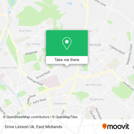 Drive Lesson Uk map