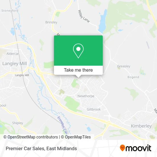 Premier Car Sales map