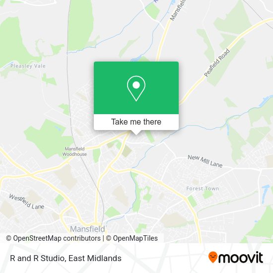 R and R Studio map