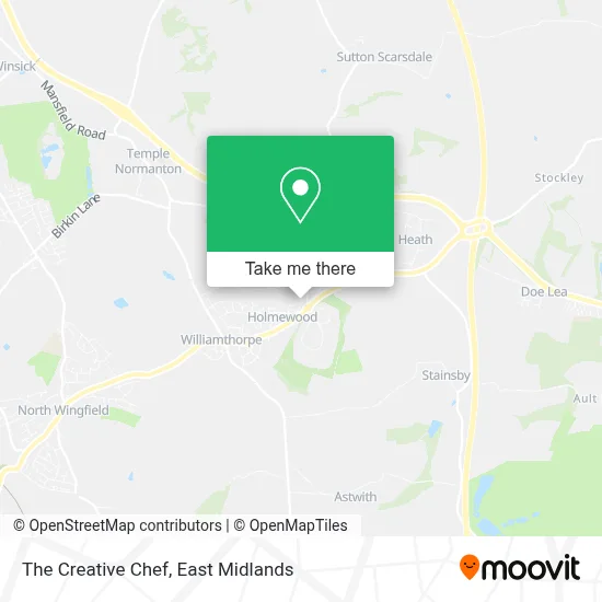 The Creative Chef map