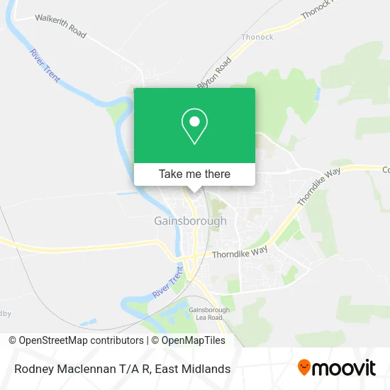 Rodney Maclennan T/A R map