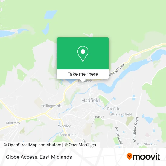 Globe Access map