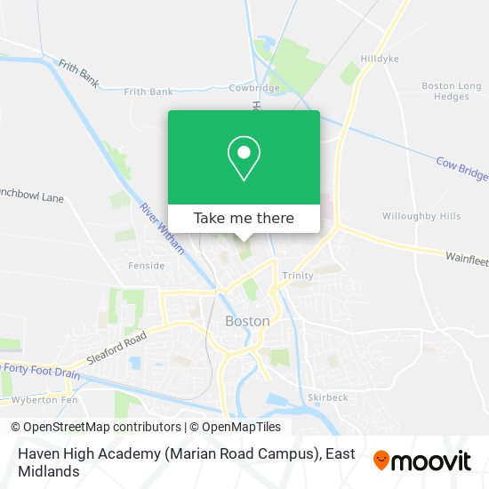 Haven High Academy (Marian Road Campus) map
