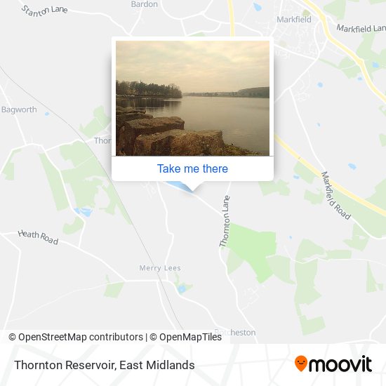 Thornton Reservoir map