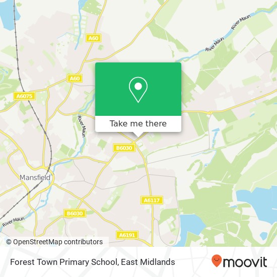Forest Town Primary School map