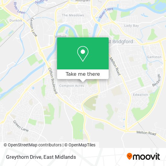 Greythorn Drive map