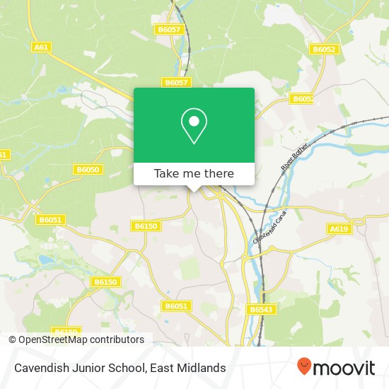 Cavendish Junior School map