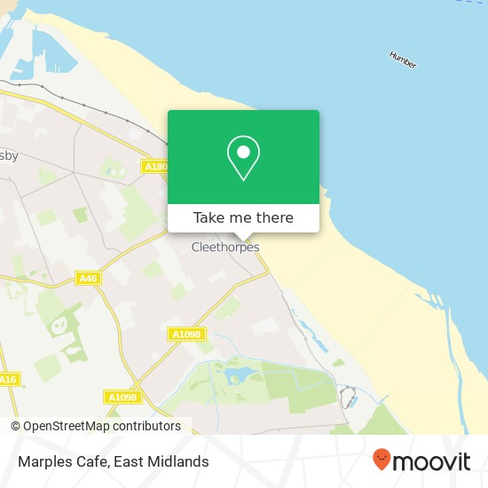 Marples Cafe map