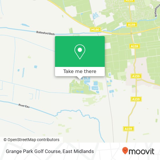 Grange Park Golf Course map