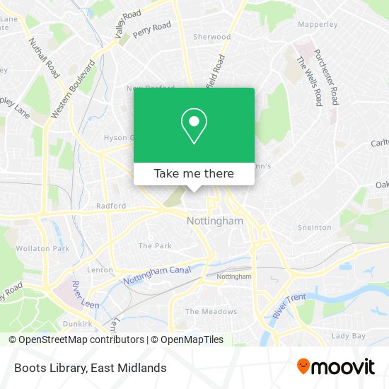 Boots Library map