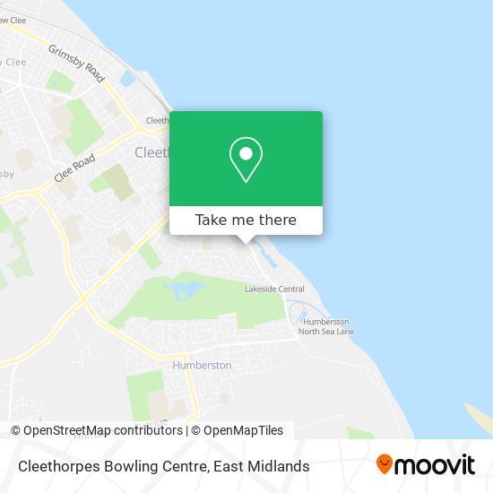 Cleethorpes Bowling Centre map