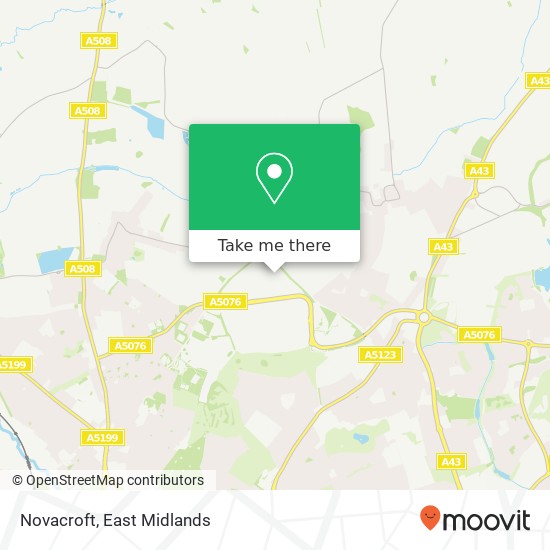 Novacroft map