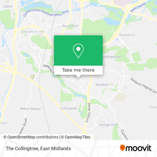 The Collingtree map
