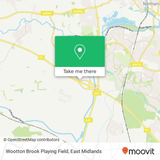 Wootton Brook Playing Field map