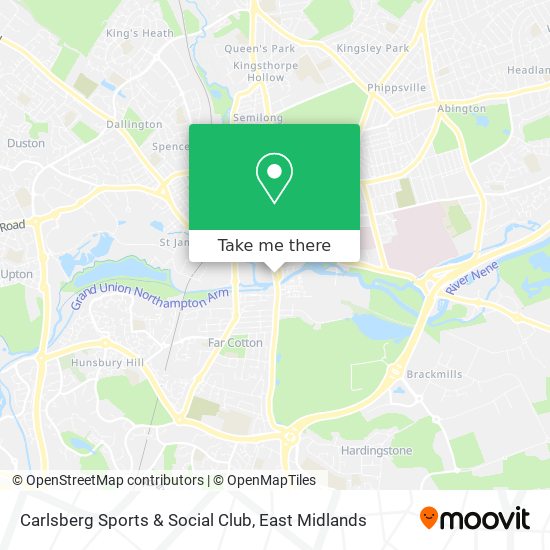 Carlsberg Sports & Social Club map