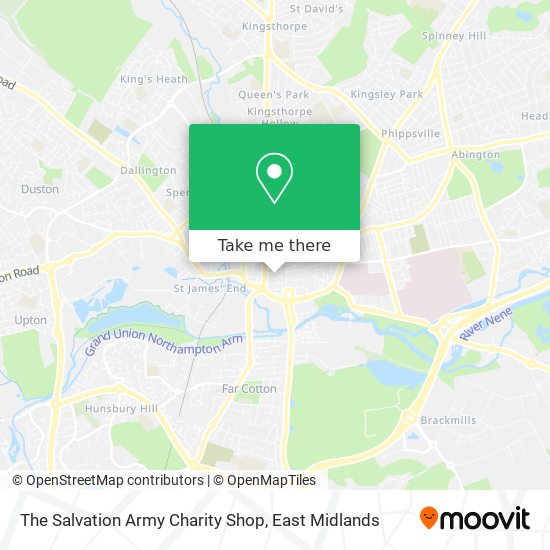 The Salvation Army Charity Shop map