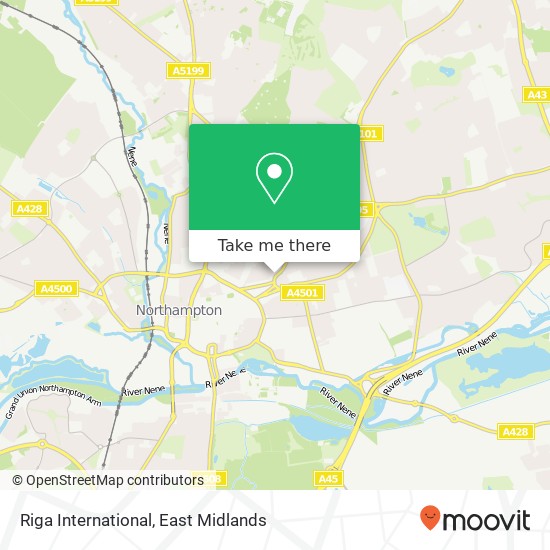 Riga International map