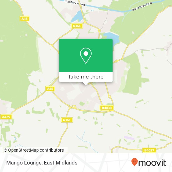 Mango Lounge map