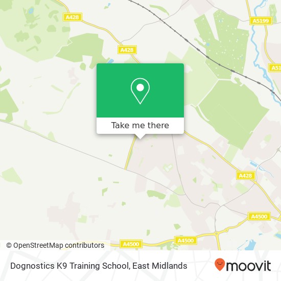Dognostics K9 Training School map