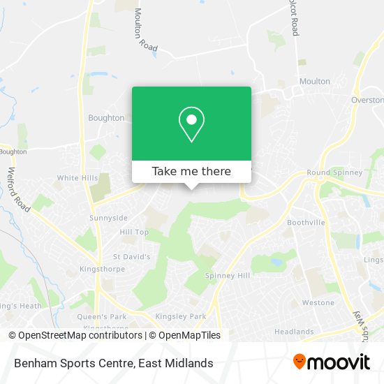 Benham Sports Centre map