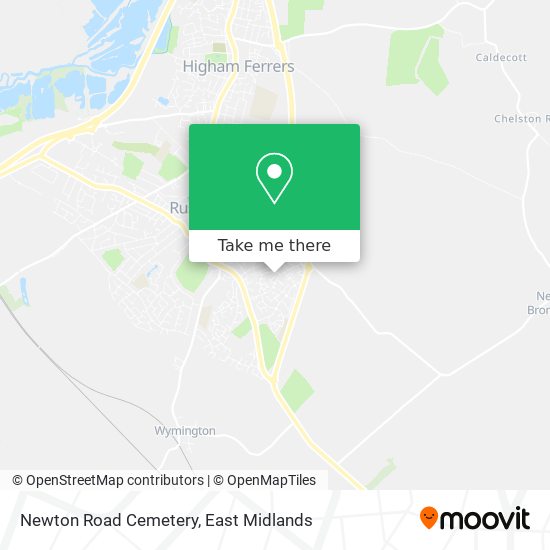 Newton Road Cemetery map