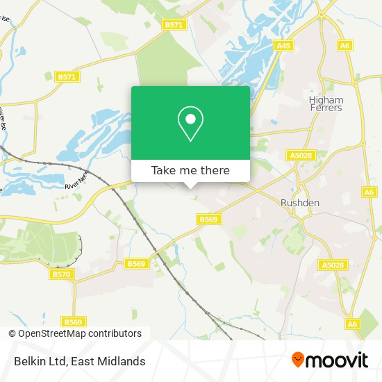 Belkin Ltd map