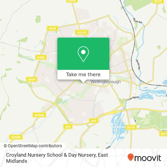 Croyland Nursery School & Day Nursery map