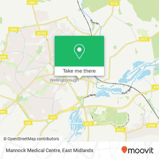 Mannock Medical Centre map