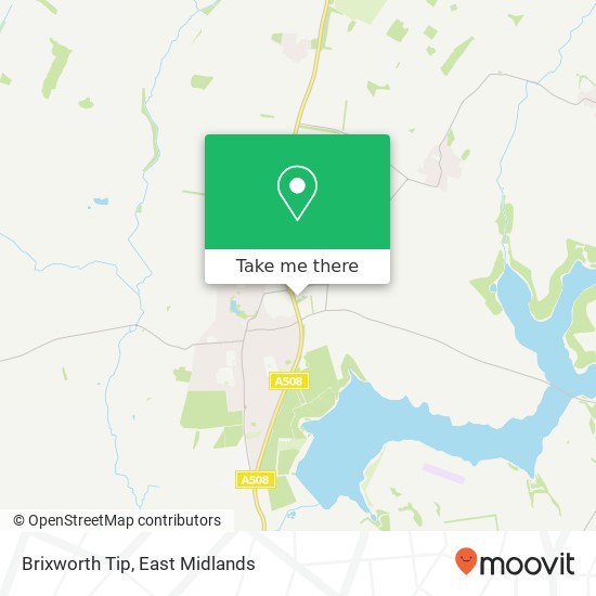 Brixworth Tip map