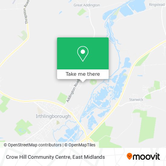 Crow Hill Community Centre map