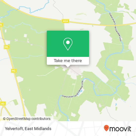 Yelvertoft map