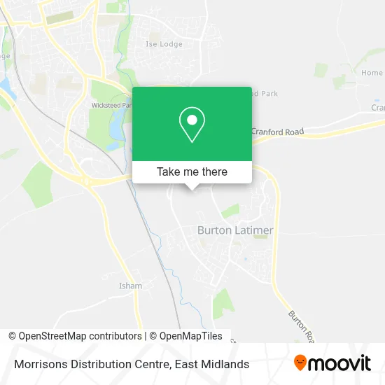 Morrisons Distribution Centre map