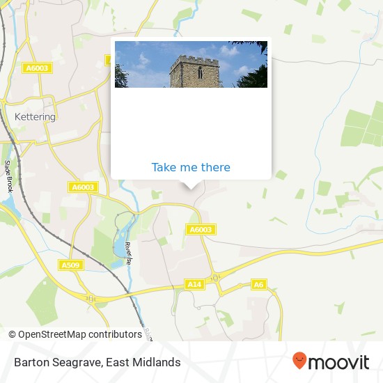Barton Seagrave map
