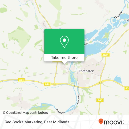 Red Socks Marketing map